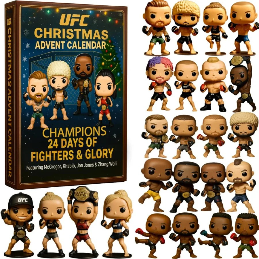 UFC Countdown Calendar 2025 | 24-Day MMA Collectible Set