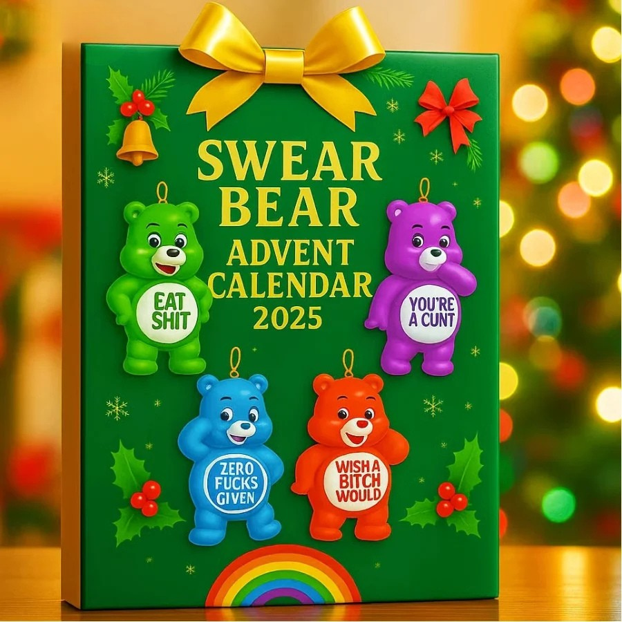 Christmas Countdown Calendar 2025 | Humorous Bear Daily Surprises