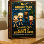 UFC Countdown Calendar 2025 | 24-Day MMA Collectible Set