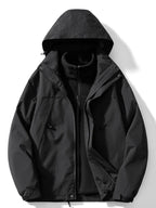 3-in-1 Waterproof Outdoor Jacket with Detachable Hood 0