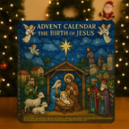 Advent Calendar with 24 Nativity Figures | Christmas Story Countdown 5