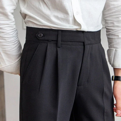 Black Work Pants | Tailored Fit Durable Everyday Work Trousers 0