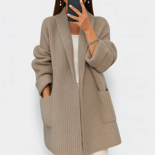 Cashmere Cardigan Sweater for Women | Relaxed Fit Lightweight Layering 1