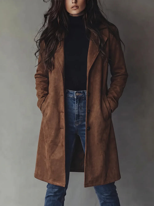 Classic Black Trench Coat for Women | Timeless Versatile Outerwear 0