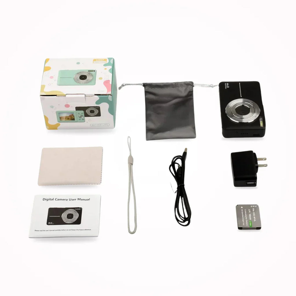 Compact Digital Camera | 1080p Video Recording with Built-In Screen 7