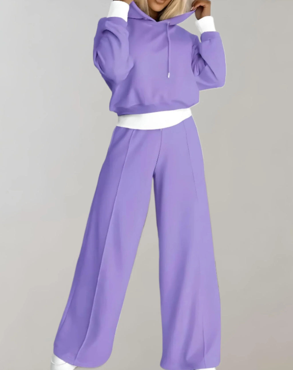Ladies Leisurewear Set | Soft Casual Hoodie & Relaxed Joggers for Women 1
