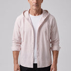 Lightweight Linen Hoodie | Relaxed Fit Casual Sweatshirt 1