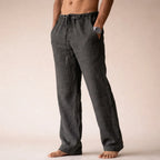 Lightweight Linen Trousers | Tailored Fit Breathable Pants 7