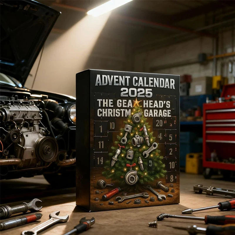 Mechanical Workshop Countdown Calendar | 24 Mini Car Parts Collectibles 1