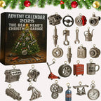 Mechanical Workshop Countdown Calendar | 24 Mini Car Parts Collectibles 3