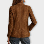 Men's Blazer Jacket | Soft Suede Sport Coat for Casual Wear 2