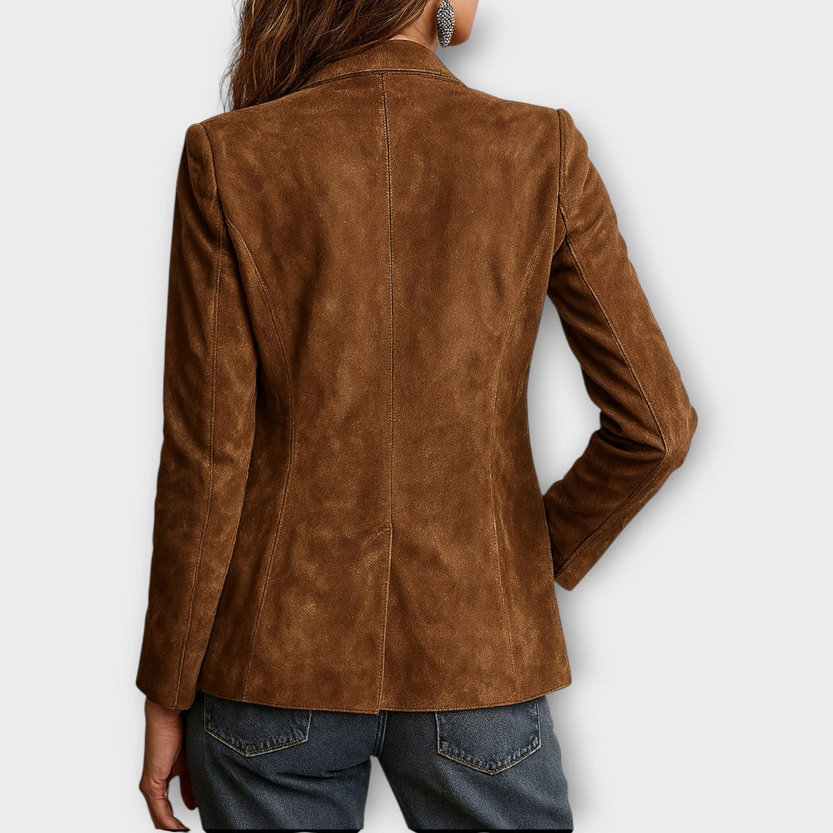 Men's Blazer Jacket | Soft Suede Sport Coat for Casual Wear 2
