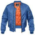 Men's Bomber Jacket | Warm Aviator-Style Zip Coat 0