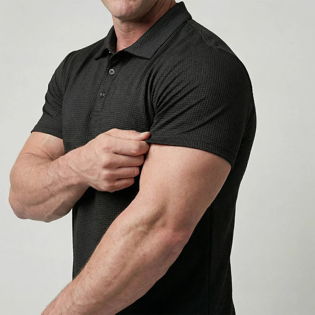 Men's Breathable T-Shirt | Lightweight Mesh Detail for Comfort 4