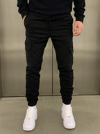 Men's Cargo Joggers | Relaxed Fit Sweatpants with Pockets 0