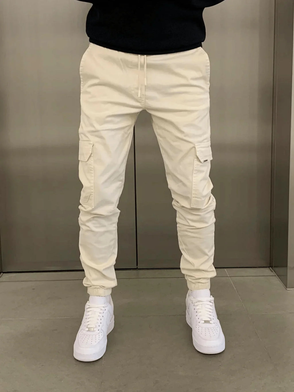 Men's Cargo Joggers | Relaxed Fit Sweatpants with Pockets 3