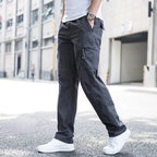 Men's Cargo Pants | Lightweight Stretch Trousers with Pockets 1