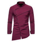 Men's Chef Jacket | Professional Chef Coat with Red Contrast Stitching 3