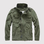 Men's Classic Long Sleeve Jacket with Functional Pockets 0