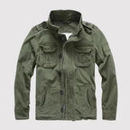 Men's Classic Long Sleeve Jacket with Functional Pockets 1