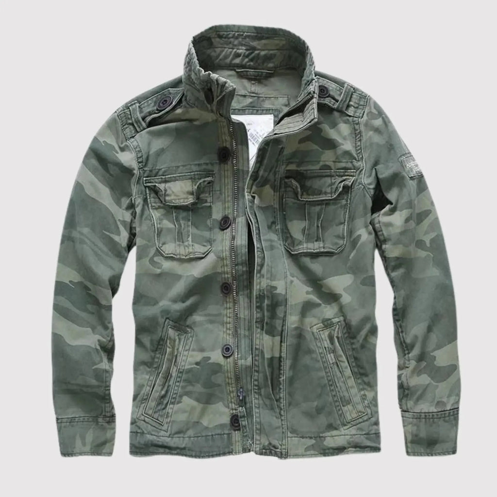 Men's Classic Long Sleeve Jacket with Functional Pockets 2
