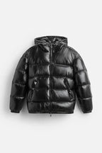 Men's Down Quilted Jacket | Oversized Warm Winter Coat 0