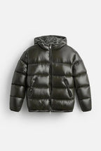 Men's Down Quilted Jacket | Oversized Warm Winter Coat 4