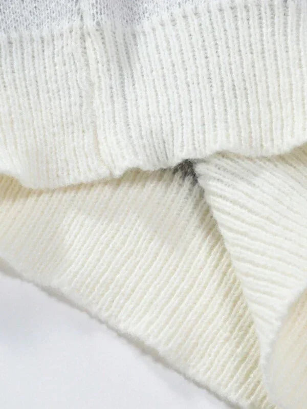 Men's Graphic Print Sweater | Relaxed Fit Casual Pullover 4