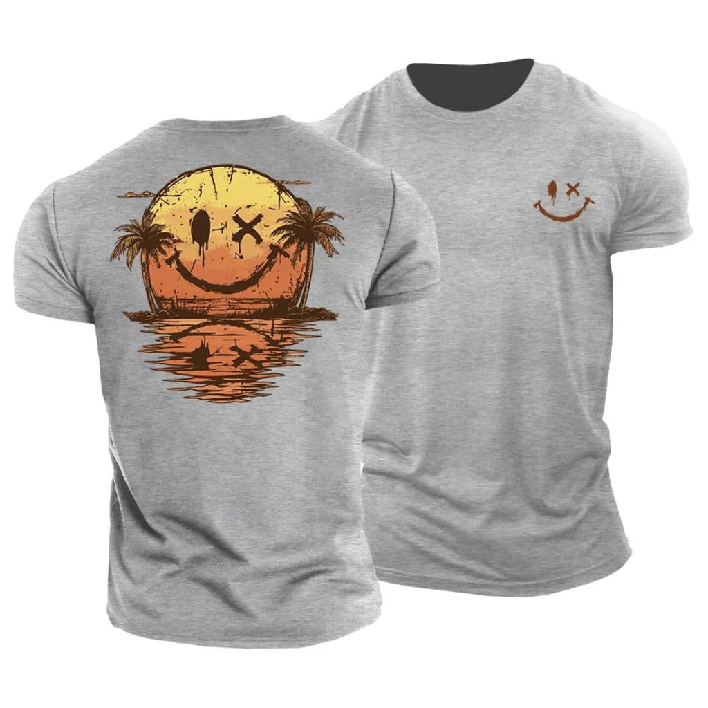 Men's Graphic T-Shirt | Relaxed Fit Summer Tee with Unique Design 4