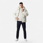 Men's Hooded Padded Jacket | Lightweight Zip-Front Outerwear 1