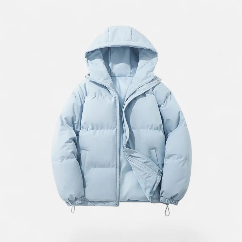 Men's Hooded Padded Jacket | Lightweight Zip-Front Outerwear 10