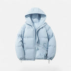 Men's Hooded Padded Jacket | Lightweight Zip-Front Outerwear 10