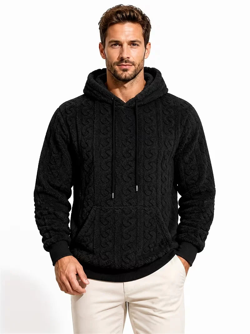 Men's Hoodie | Soft Fleece Pullover with Adjustable Drawstring 1