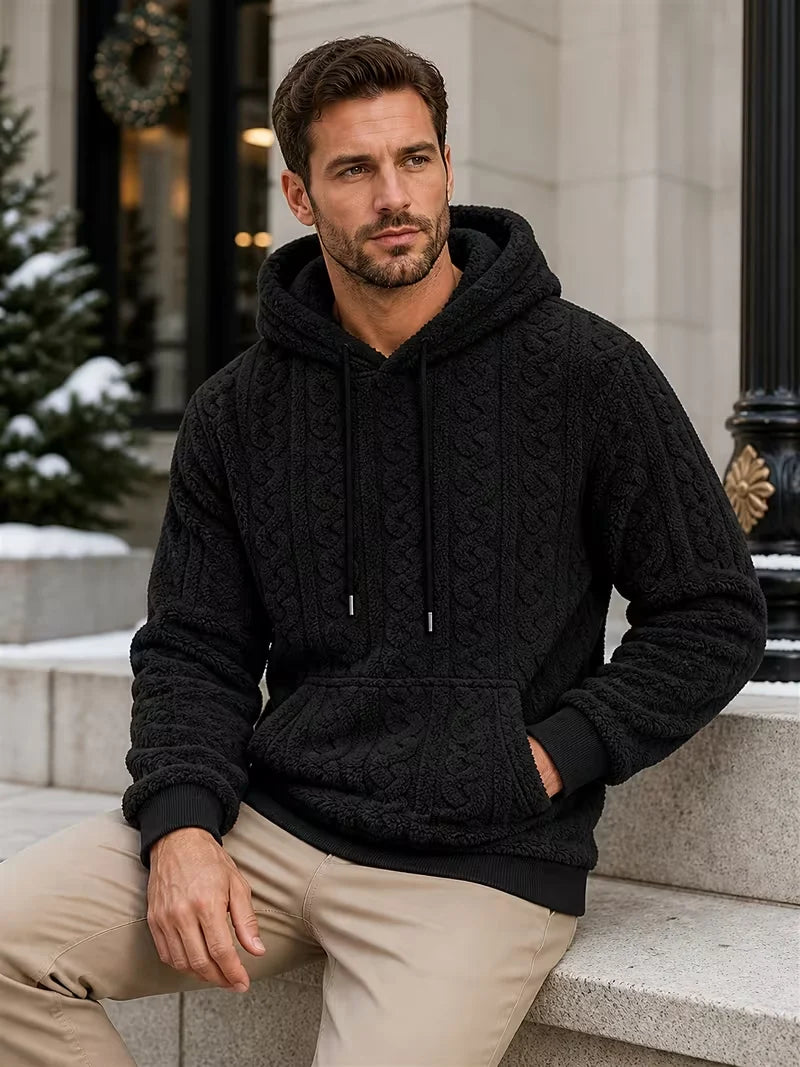 Men's Hoodie | Soft Fleece Pullover with Adjustable Drawstring 2