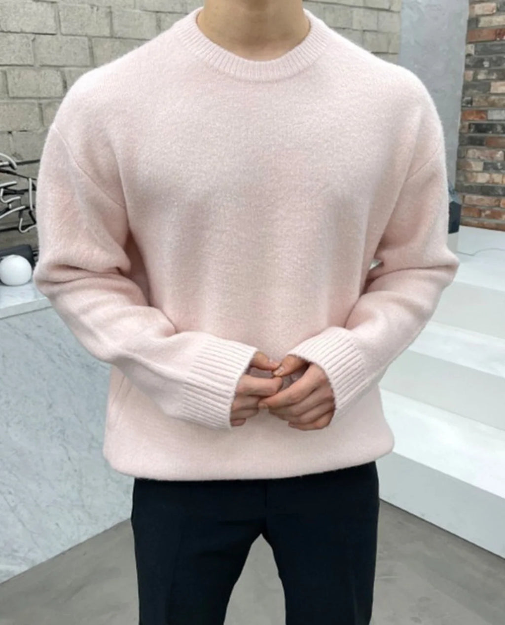 Men's Knit Sweater | Soft-Touch Regular Fit Pullover for Everyday Wear 2