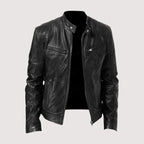 Men's Leather Jacket | Classic Structured Fit for Everyday Wear 0