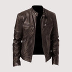 Men's Leather Jacket | Classic Structured Fit for Everyday Wear 2