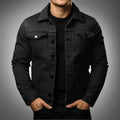 Men's Lightweight Denim Jacket | Casual Everyday Layering Coat 0