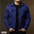 Men's Lightweight Denim Jacket | Casual Everyday Layering Coat 3
