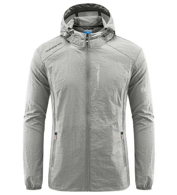 Men's Lightweight Hooded Jacket | Windproof Summer Coat 1