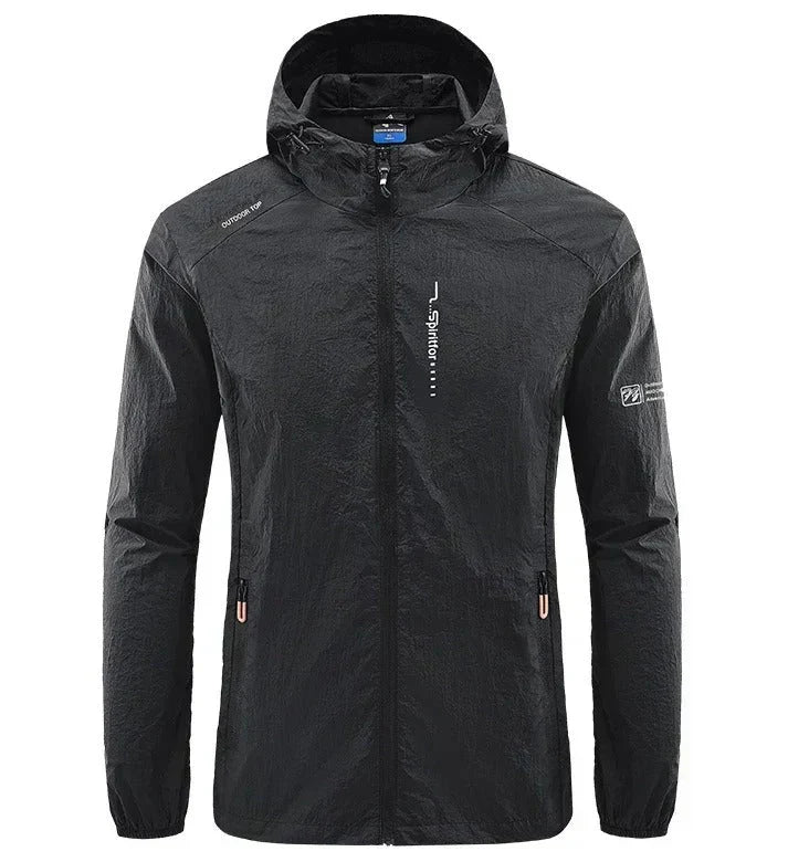 Men's Lightweight Hooded Jacket | Windproof Summer Coat 2