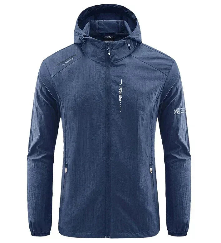 Men's Lightweight Hooded Jacket | Windproof Summer Coat 4