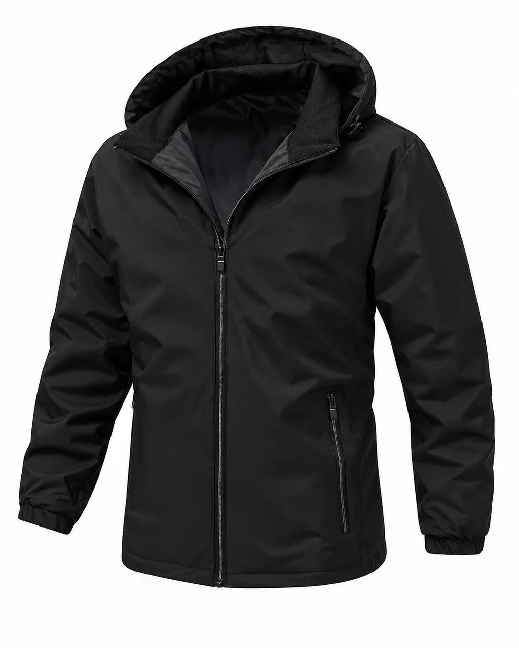 Men's Lightweight Hooded Windbreaker | Casual Zip-Up Jacket 3