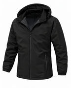 Men's Lightweight Hooded Windbreaker | Casual Zip-Up Jacket 3