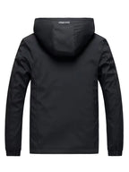 Men's Lightweight Hooded Windbreaker | Casual Zip-Up Jacket 7