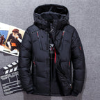 Men's Lightweight Insulated Puffer Jacket | Warm Hooded Winter Coat 1