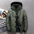 Men's Lightweight Insulated Puffer Jacket | Warm Hooded Winter Coat 3