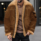 Men's Lightweight Sherpa Jacket | Warm Casual Outerwear 2