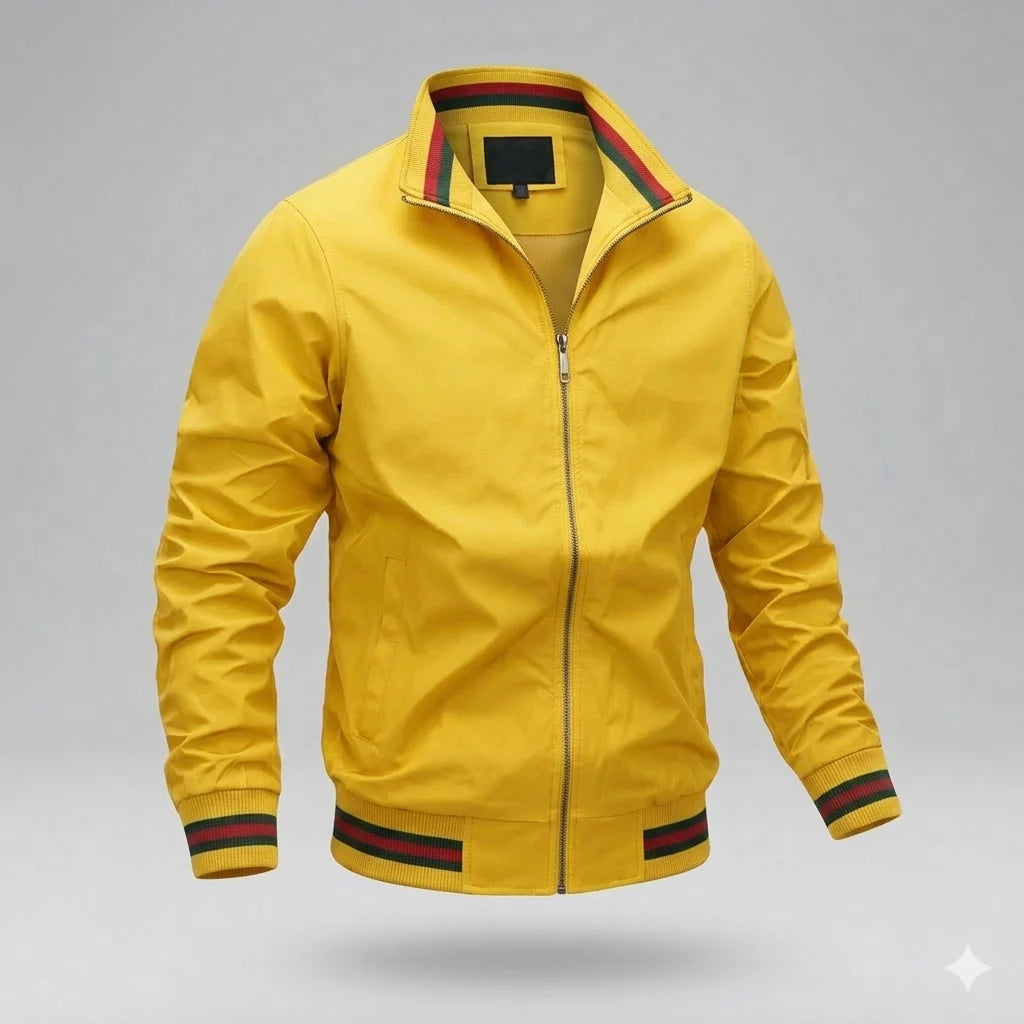 Men's Lightweight Summer Jacket | Breathable Zip-Front Coat 3
