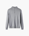 Men's Merino Wool Half Zip Sweater | Lightweight Layering Essential 0